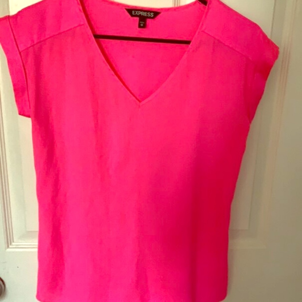 Express short sleeve blouse